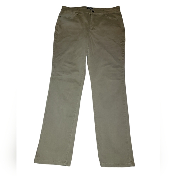 Bandolino size 14 MISSY light brown pants. Style name AMY. Stretchy material - Picture 1 of 11